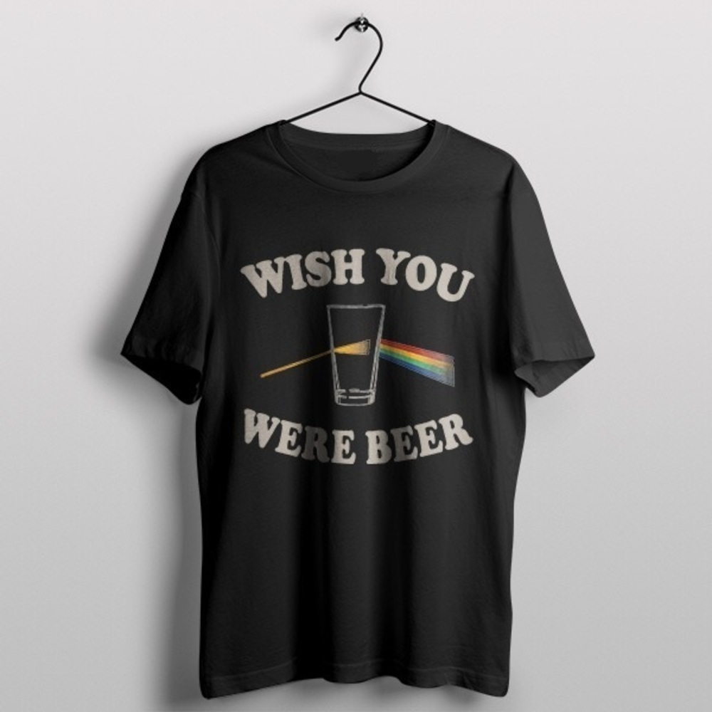 Pink Freud Wish You Were Beer T-Shirt Basic
